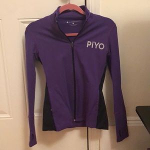 Purple PiYo Zip Up Jacket